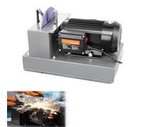 Affûteuse de lames de tondeuse à gazon, meuleuse détabli 500 W/750 W avec meule en céramique de 18 cm et 23 cm, support à angle réglable et équilibreur