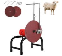 Affûteuse de Lames de Tondeuse à Moutons 950W, 6 Vitesses | Affûteuse de Tondeuse à Laine, Disque 260mm et Porte-Lame Magnétique, 2800tr/min, pour Ferme