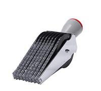 Aflytep 8 Chiffres Alphabet Anglais Lettre Nombre Roulant en Caoutchouc Timbre Emboss Diy Scrapbooking Rouleau ÉCole DéCor à