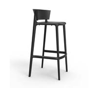 AFRICA - Tabouret de comptoir design Vondom Noir