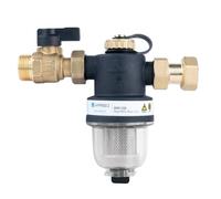 Afriso Séparateur de boues magnétique 3/4 ADS 110, collecteur d'impuretés, kit avec accessoires et porte-clés, filtre magnétique