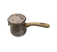 AFXGUSD Cafetière Turque à Long Manche pour Chauffer Le Lait et Faire Fondre Le Beurre, Motif Bleu, 550ml