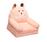 AFXGUSD Canapé Pliable Enfant Sofa Bébé Convertible Fauteuil Mini Accoudoir Dossier Doux Lavable Fonction Pliant Adapté à Chambre d'Enfants Salon Kindergarden, Cerf 2 Couche