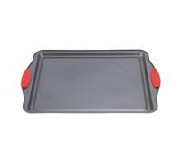 AFXGUSD Plaque de Cuisson En Acier Au Carbone pour La Préparation de Pâtisseries, 44.3x30x1.5 Cm