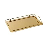AFXGUSD Plateau de Rangement pour Cosmétiques et Bijoux avec Miroir, Plateau Décoratif, Organisateur pour La Maison, Plateau Décoratif pour La Vaisselle