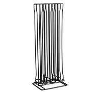 AFXGUSD Support Capsule Café Porte-Capsules Organiseur Distributeur Rotatif Acier Chromé Style Convient pour Maison Restaurant Bureau Bar Fête, Chrome, A - Contenir 60 Capsules