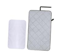 AFXGUSD Tapis de Repassage Portable, Défroisseur Vapeur, Pliable, Résistant à La Chaleur, Planche à Repasser Suspendue, Couverture de Repassage pour Table de