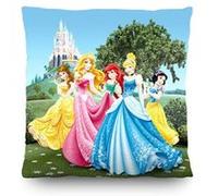 AG ART Coussin Château Princesses 2 faces Disney 40x40 cm Multicolors G
