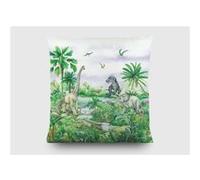 AG ART Coussin - dinosaures en couleur - 40x40 cm Multicolors G