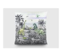 AG ART Coussin - dinosaures noir et blanc - 40x40 cm Multicolors G