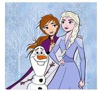 AG ART Coussin - Disney La Reine des Neiges 2 - modèle : Dessin 40x40 cm Multicolors G