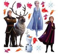 AG ART Mini Stickers Disney - La Reine des Neiges 2 - modèle feuilles d'automne - 30 CM x 30 CM Multicolors G