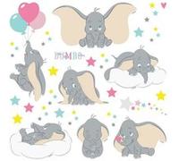 AG ART Minis Stickers Disney - Dumbo - 30 CM x 30 CM Multicolors G