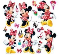 AG ART Minis Stickers Disney - Minnie Mouse - 30 CM x 30 CM Multicolors G
