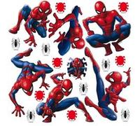 AG ART Minis Stickers Marvel 7 Spiderman et décorations - 1 planche de 30 CM x 30 CM Multicolors G