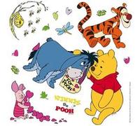 AG ART Minis Stickers Winnie L'Ourson Disney - 30 CM x 30 CM Multicolors G