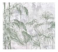 AG ART Papier peint fougère sur fond beige 225 x 270 cm Multicolors G