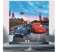 AG ART Papier Peint XL intisse Cars 2 Disney 180X202 CM Multicolors G