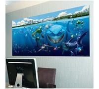 AG ART Poster géant Bruce Némo Pixar intisse 202X90 CM Multicolors G