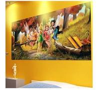AG ART Poster géant Disney Fairies La Forêt d’automne intisse 202X90 CM Multicolors G