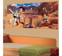AG ART Poster géant Toy Story Western Disney intisse 202X90 CM Multicolors