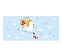 AG ART Poster géant Winnie l'Ourson Ballon Disney intisse 202X90 CM Multicolors G