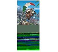 AG ART Poster porte Martin Cars Disney intisse 90X202 CM Multicolors G