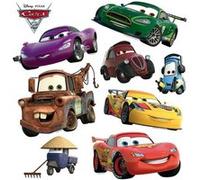 AG ART Sticker Cars - 1 planche 30 x 30 cm Multicolors G