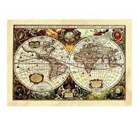 AG ART Sticker Vielles carte du monde - 1 planche 42,5 x 65 cm Multicolors G