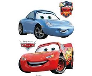 AG ART Stickers géant Cars Flash McQueen et Sally G