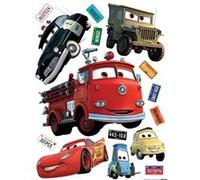 Stickers - Disney - Cars & Friends - 9 pré-découpés - Repositionnables - Vinyle