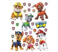AG ART Stickers - La Pat'Patrouille - Chase, Marcus, Rocky, Ruben, Zuma, et Stella - 65 CM x 85 CM Multicolors G