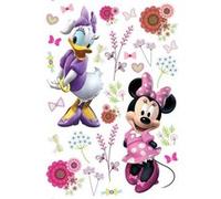 AG ART Stickers repositionnables Disney - Minnie et Daisy - 42.5CM x 65 CM Multicolors G