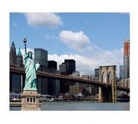 AG ART The Statue of Liberty, photo murale intissée, 360x270 cm, 4 parts Multicolors G