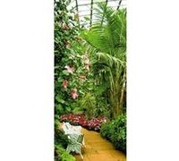 AG ART Winter garden, intissé photo mural, 90 x 202 cm, 1 part