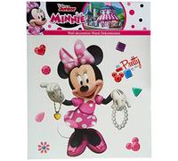 AGDesign - Mini stickers muraux Disney Minnie Mouse Modèle Pretty 30 x 30 cm Multicolore