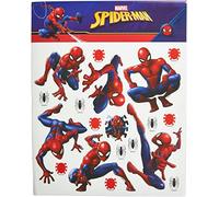 Minis Stickers Marvel 7 Spiderman et décorations - 1 planche de 30 CM x 30 CM