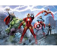 Papier peint photo - AG DESIGN - Avengers - H 254 x L 360 cm - Lavable - Intissé