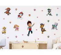 AG Design Autocollants décoratifs pour murs, meubles et décoration d'intérieur de chambre d'enfant - 65 x 85 cm - DK 2323 - Multicolore - 65 x 85 cm