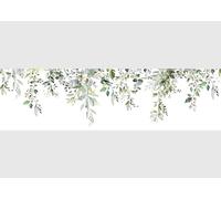 AG Design Bordure Autocollante Feuilles, AWB 8286 | Décoration Étanche pour Murs, Meubles, Papiers Peints, Revêtements Muraux et Portes, Film, Multicolore, Étanche | Largeur 500 cm x Hauteur 13.8 cm