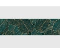 AG Design Bordure Autocollante Feuilles, AWB 8400 | Décoration Étanche pour Murs, Meubles, Papiers Peints, Revêtements Muraux et Portes, Film, Multicolore, Étanche | Largeur 500 cm x Hauteur 13.8 cm