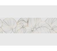 AG Design Bordure Autocollante Feuilles d'or, AWB 8436 | Décoration Étanche pour Murs, Revêtements Muraux et Portes, Film, Multicolore, Étanche | Largeur 500 cm x Hauteur 13.8 cm