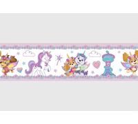 AG Design Bordure Autocollante Pat' Patrouille Licorne, AWBD 8032 | Étanche Décoratif pour Chambre d’Enfant | Bordure Murale pour Fille et Garçon | Film, Multicolore | Largeur 500 cm x Hauteur 13.8 cm