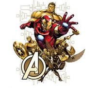 AG Design DK 1718 Marvel, Sticker Mural, 1 Partie, Papier, Multicolore, 0,1 x 65 x 85 cm G