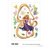 AG Design DK 863 Mur autkleber Stickers Disney Raiponce