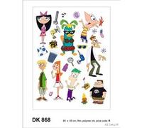AG Design DK 868 Mur autkleber Stickers Disney Ferb G