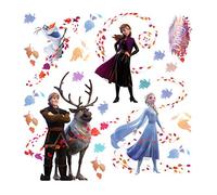 AG Design DKS 3809 Sticker Mural, Autocollants Décoratifs Multicolore, 30 x 30 cm