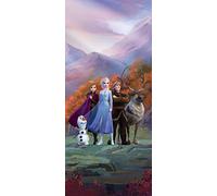 AG Design Elsa FTDN V 5487 Papier peint photo en non-tissé pour chambre d'enfant Multicolore 90 x 202 cm