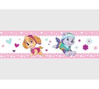 AG Design Frise autocollante Pat' Patrouille Pup Power AWBD 8014 | Décoration murale autocollante pour chambre d'enfant fille et garçon | Film multicolore | Largeur 500 cm x hauteur 14 cm