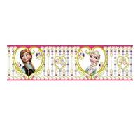 AG Design - Frise Murale Adhesive - La Reine des Neiges Disney Frozen - Auto-adhesif - Frise autocollante - Sticker Mural - 0,14 x 5 m - WBD 8063 G
